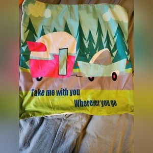 Set of 4  *NEW* camping zippered pillow covers